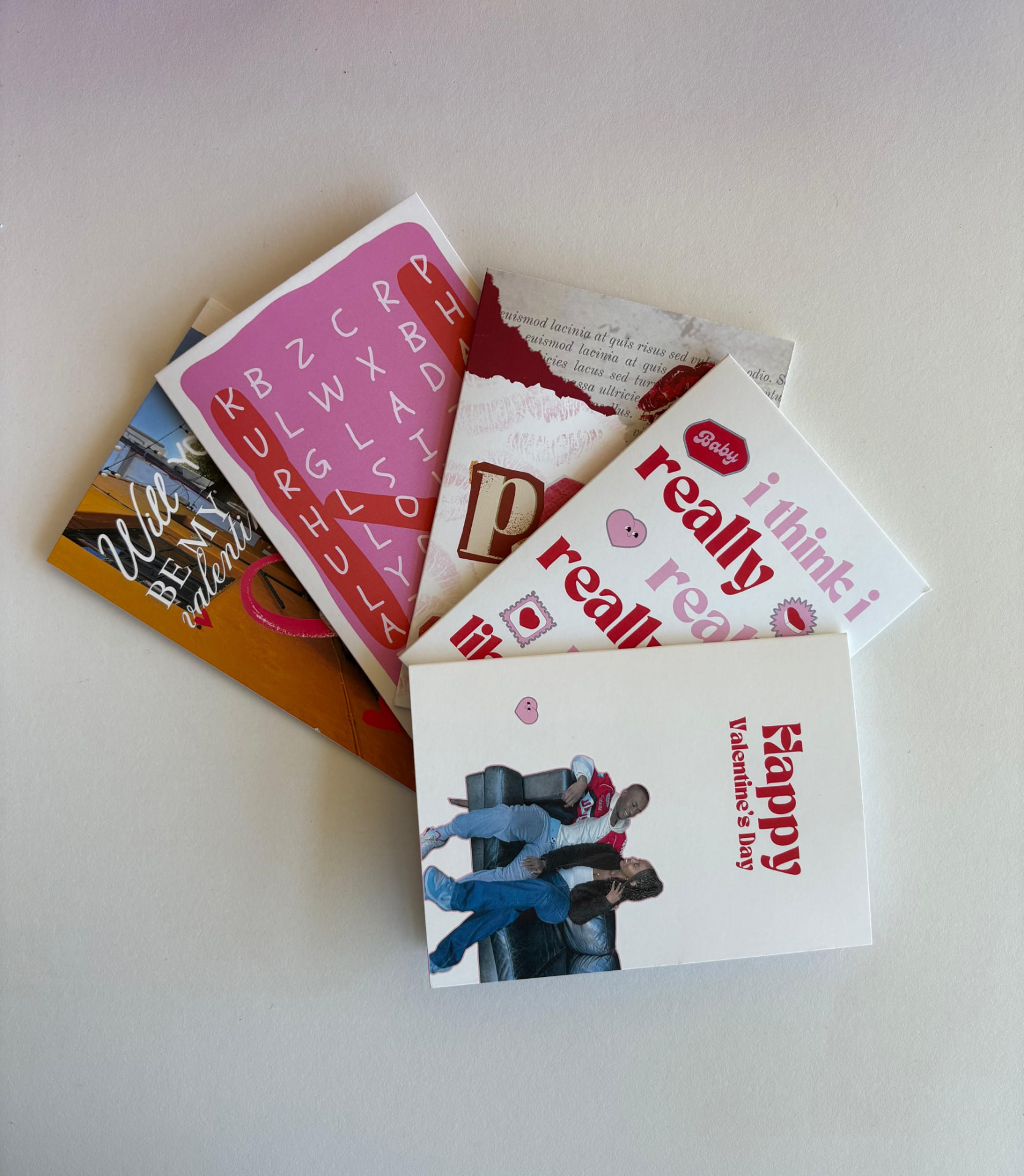 Folded Magazine Card